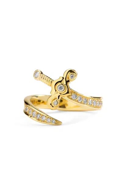 Syna Golden Sword Ring