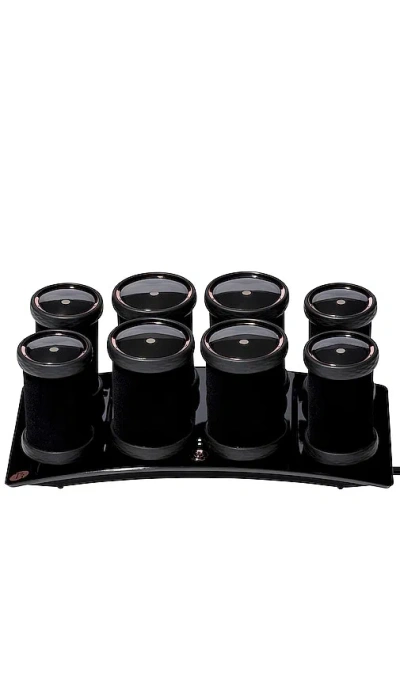 T3 Volumizing Hot Rollers Luxe For Volume Body And Shine (8 Count) In Black