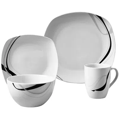 Tabletops Unlimited Tabletops Gallery Carnival 16-pc. Dinnerware Set In White