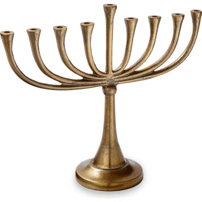 Tag Esther Menorah In Antique Brass