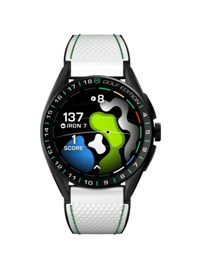 Tag Heuer Connected Golf 45mm Watch In Black