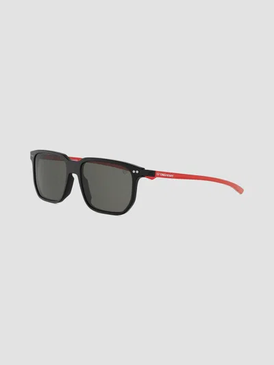 Tag Heuer Men's Essential 56mm Square Sunglasses In Black