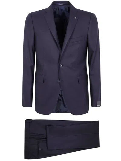 Tagliatore "bruce" Men`s Suit In Blue