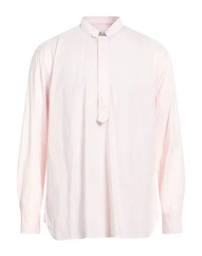 Tagliatore Man Shirt Light Pink Size 16 Cotton