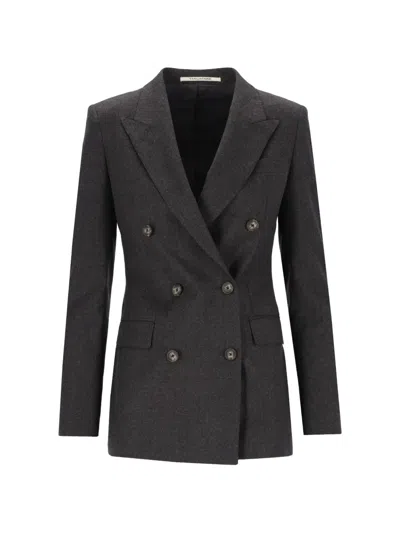 Tagliatore Parigi Double-breasted Suit In Gray