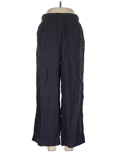 Pre-owned Tahari Linen Pants In Blue