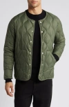 Taion Military Quilted Packable Water Resistant 800 Fill Power Down Jacket In Olive