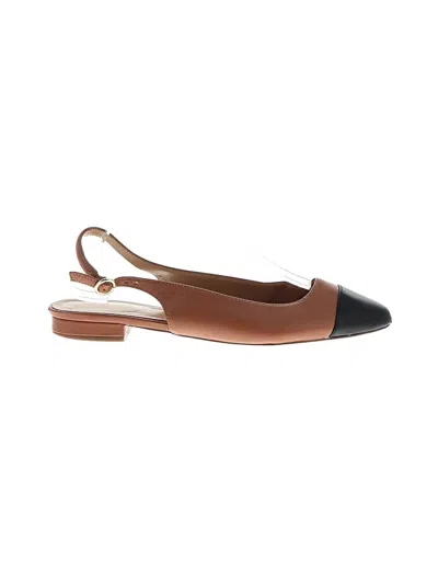 Pre-owned Talbots Flats In Brown