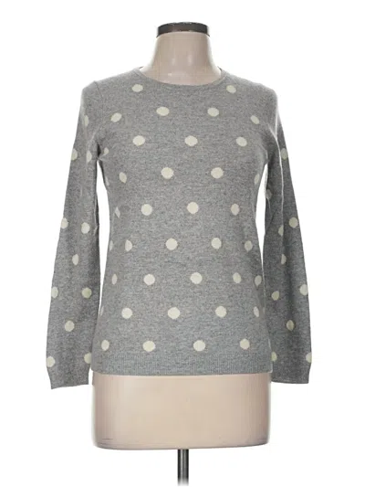 Pre-owned Talbots Pullover Sweater In Gray