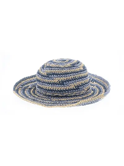 Pre-owned Talbots Sun Hat In Blue