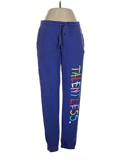 Pre-owned Talentless Track Pants In Blue