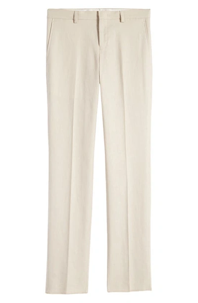 Tallia Kids' Linen Blend Dress Pants In Khaki