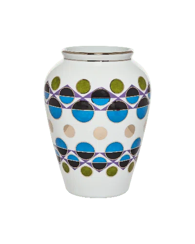 Tania Bulhões Vase Bossa Bleu Short In Blue