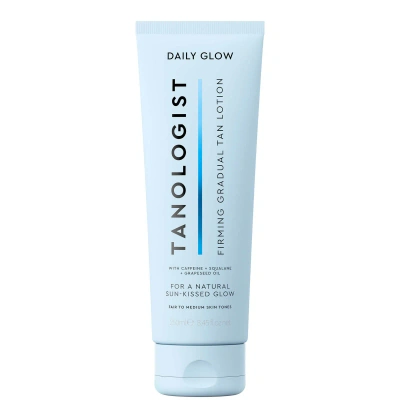 Tanologist Daily Glow Firming Gradual Tan - Fair To Medium In Blue