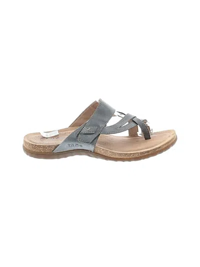 Pre-owned Taos Sandals In Gray
