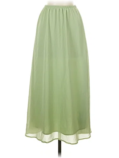 Pre-owned Target Formal Skirt In Green