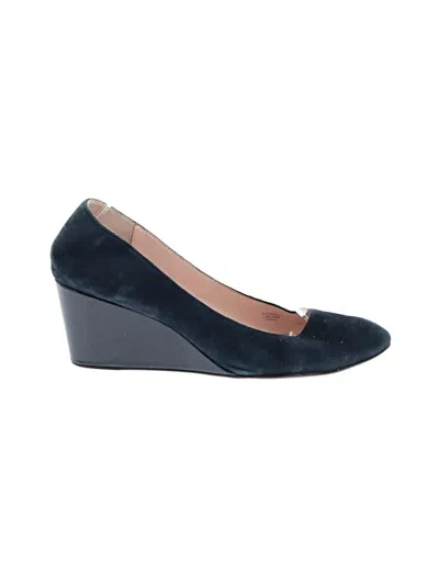 Pre-owned Taryn Rose Wedges In Blue