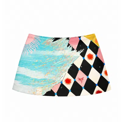 Tash And Ley Women's Blue / Black / Pink Farniente In Multi