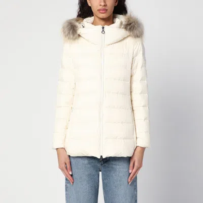 Tatras Oslava Ivory Padded Jacket In White