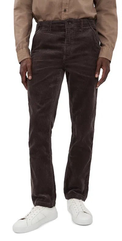 Taylor Stitch The Carnegie Corduroy Pants Soil In Animal Print