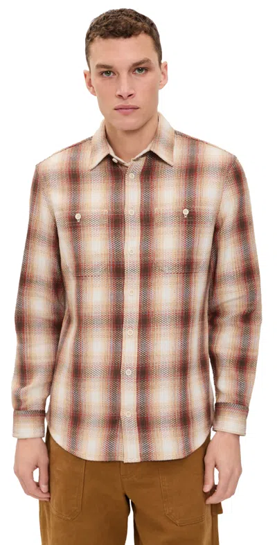 Taylor Stitch The Utility Shirt Seaside Check In Multi