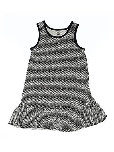 Pre-owned Tea Kids' Dress In Gray