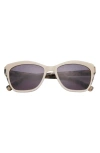 Ted Baker 55mm Cat Eye Sunglasses In Bone