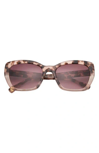 Ted Baker 55mm Cat Eye Sunglasses In Blush Tortoise