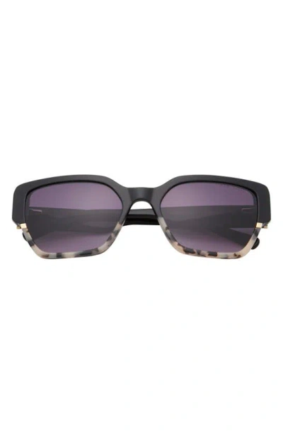 Ted Baker 56mm Square Sunglasses In Metallic