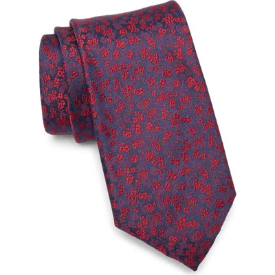 Ted Baker Abion Flower Silk Blend Tie In Red