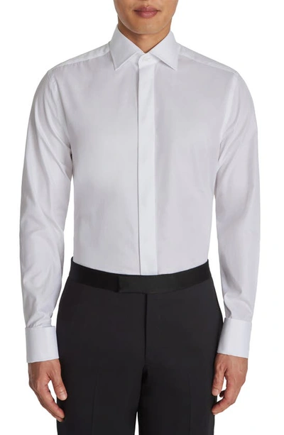 Ted Baker Albert Tux Button-up Shirt In White
