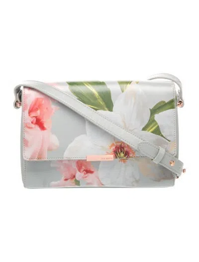 Pre-owned Ted Baker Crossbody Bag In Grey