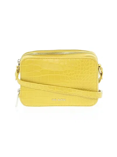 Pre-owned Ted Baker Crossbody Bag In Yellow