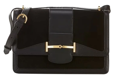 Ted Baker London Edalin Suede Crossbody Bag, Black