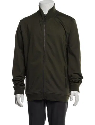 Pre-owned Ted Baker Patterned Jacket In Green
