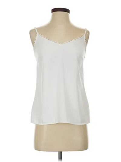 Pre-owned Ted Baker Sleeveless Blouse In Ivory