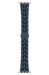 Ted Baker T-embossed Silicone 22mm Apple Watch® Watchband In Blue