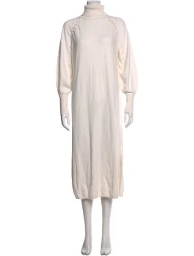 Pre-owned Ted Baker Turtleneck Sweater In Neutrals