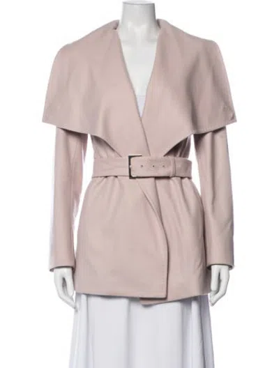 Pre-owned Ted Baker Virgin Wool Jacket In Pink
