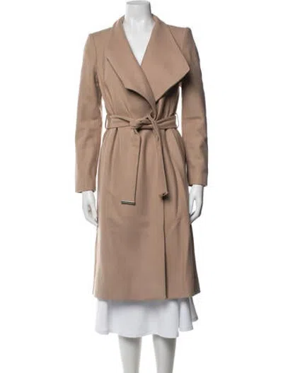 Pre-owned Ted Baker Wool Coat In Neutrals