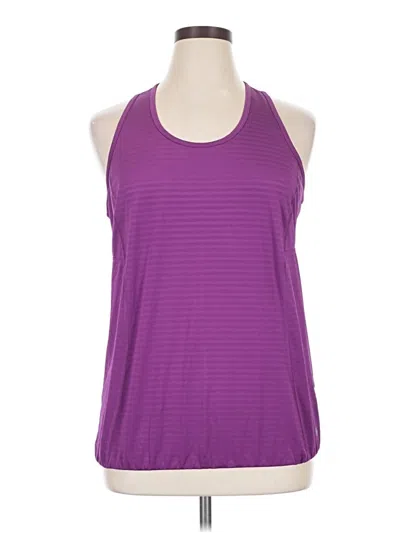 Pre-owned Tek Gear Active Tank Top In Purple