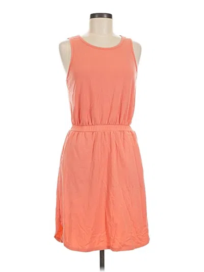 Pre-owned Tek Gear Casual Dress In Orange