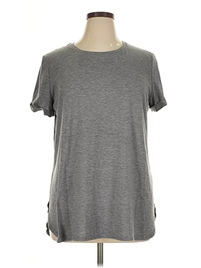 Pre-owned Tek Gear Short Sleeve T-shirt In Gray
