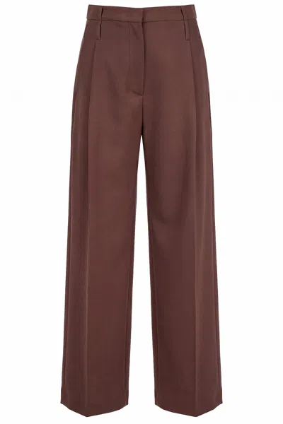 Tela - Trousers - 480122 - Chocolate In Brown