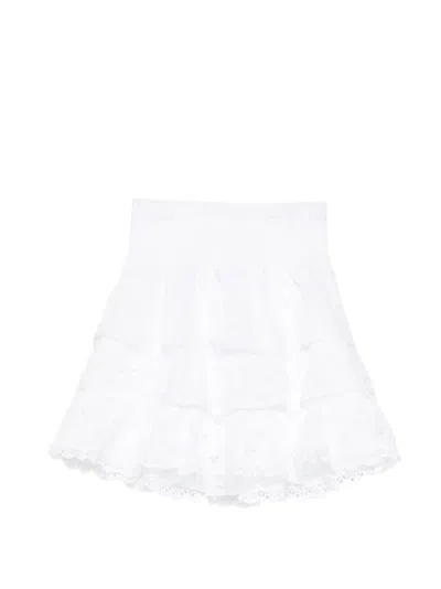 Temptation Positano Sedano Skirt In White