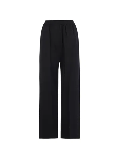 Ter Et Bantine New Easy Fit Elasticated Trousers In Black