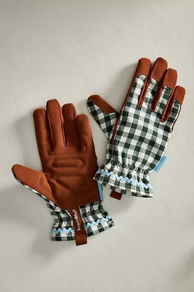 Terrain Burgon Ball Gingham Garden Gloves In Multi