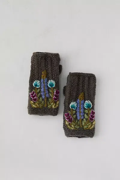 Terrain Fleece Lined Wool Handwarmers, Meadow In Gray