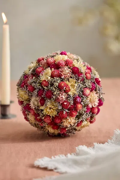 Terrain Floral Confetti Sphere In Pink