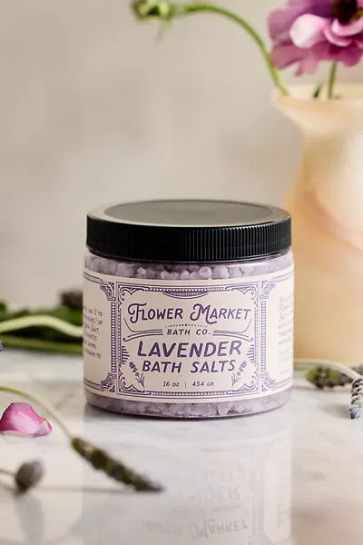 Terrain Flower Market Bath Salts In Purple